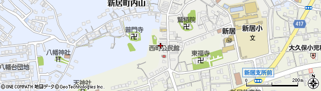 静岡県湖西市新居町新居1671周辺の地図