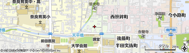 松籟周辺の地図
