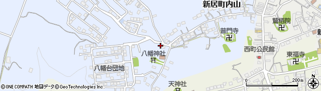 静岡県湖西市新居町内山413周辺の地図