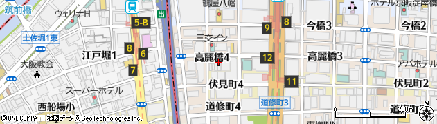 東光電気工事株式会社　関西支社周辺の地図