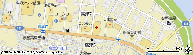 エディオン益田店サービス課周辺の地図