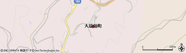 奈良県奈良市大慈仙町周辺の地図