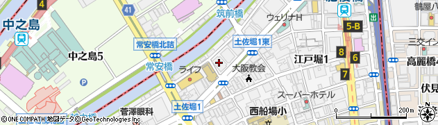 株式会社日設関西支店周辺の地図