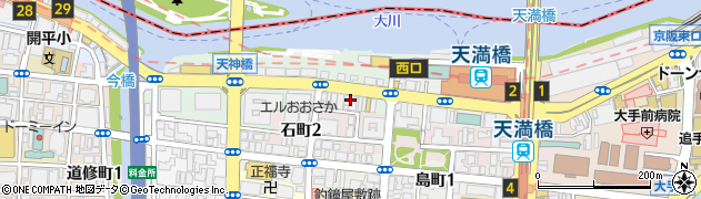 株式会社日刊工業新聞社　西日本支社大阪産業人クラブ周辺の地図
