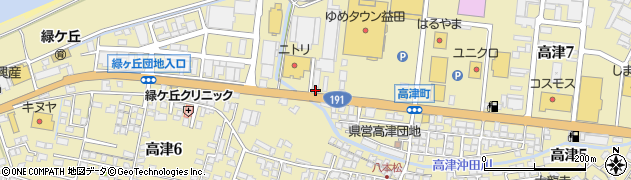 ＪＡＳＳ－ＰＯＲＴ益田ＳＳ周辺の地図
