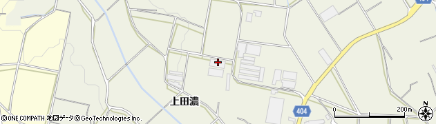 愛知県豊橋市小島町（上田濃）周辺の地図