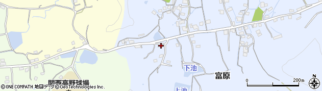 岡山県岡山市北区富原16周辺の地図
