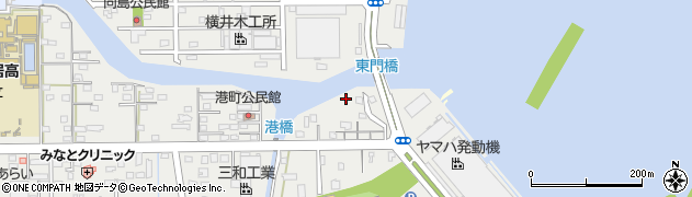 静岡県湖西市新居町新居197周辺の地図
