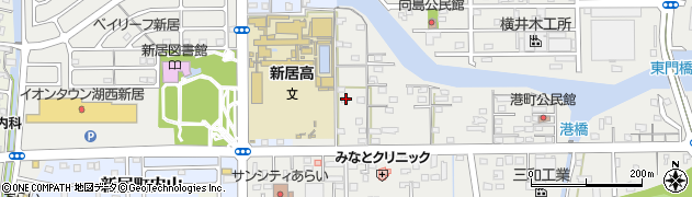 静岡県湖西市新居町新居61周辺の地図