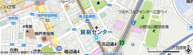 レクタス　神戸中央周辺の地図
