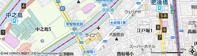 株式会社大阪宣伝研究所周辺の地図