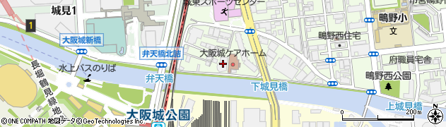 ナーシングアート大阪周辺の地図