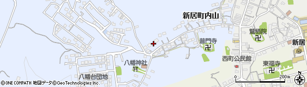 静岡県湖西市新居町内山53周辺の地図