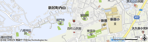 静岡県湖西市新居町新居1662周辺の地図
