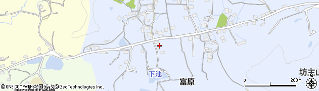 岡山県岡山市北区富原272周辺の地図