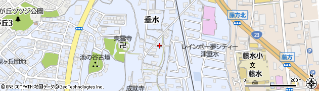 三重県津市垂水874周辺の地図