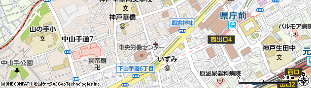 甲陽会館周辺の地図