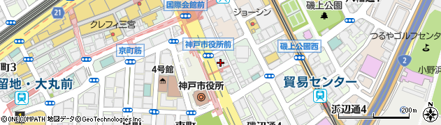 神戸リハウス株式会社　神戸三宮店周辺の地図
