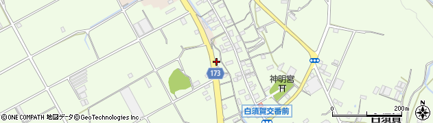 静岡県湖西市白須賀3307周辺の地図