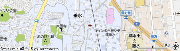 三重県津市垂水887-37周辺の地図