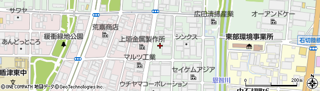 アオイ産業株式会社　大阪営業所周辺の地図