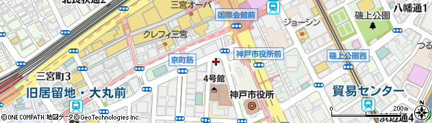 ＦＬＡＰ（税理士法人）神戸支社周辺の地図