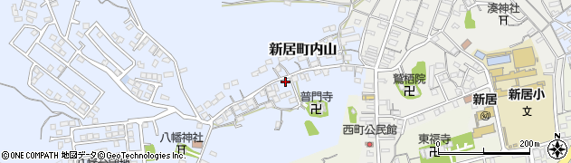 静岡県湖西市新居町内山97周辺の地図
