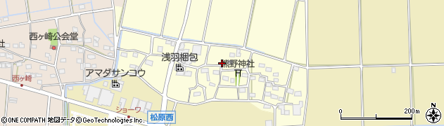 静岡県袋井市初越周辺の地図