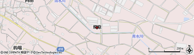 愛知県豊橋市老津町（飛原）周辺の地図