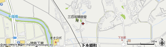 島根県益田市下本郷町758周辺の地図
