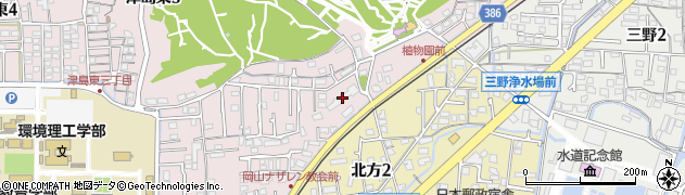 理容早川周辺の地図