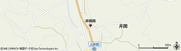 井関郵便局 ＡＴＭ周辺の地図
