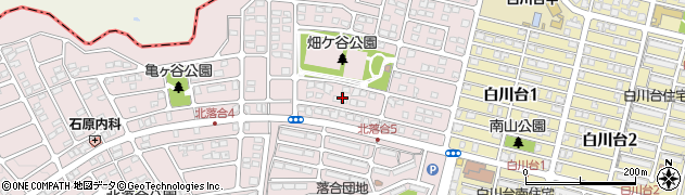 兵庫県神戸市須磨区北落合5丁目5周辺の地図