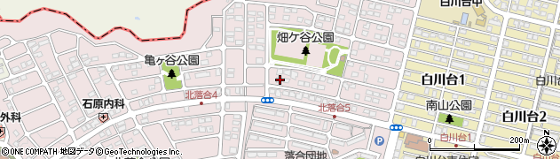 兵庫県神戸市須磨区北落合5丁目5-15周辺の地図