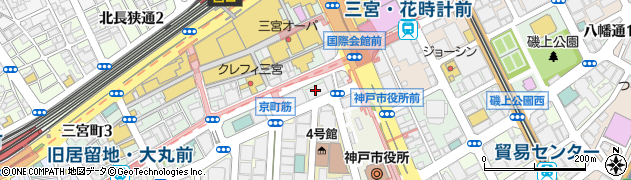 旭化成ホームズ株式会社神戸支店周辺の地図