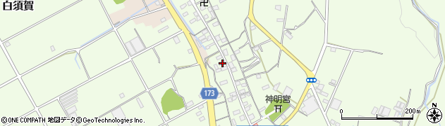 静岡県湖西市白須賀3715周辺の地図