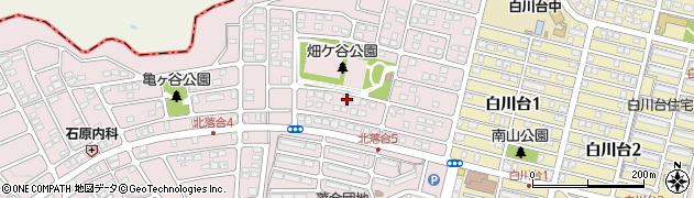 兵庫県神戸市須磨区北落合5丁目5-30周辺の地図