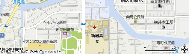 静岡県立新居高等学校周辺の地図