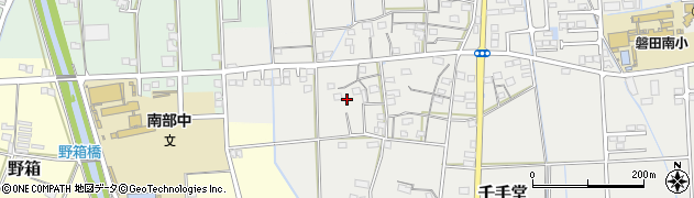 静岡県磐田市千手堂953周辺の地図