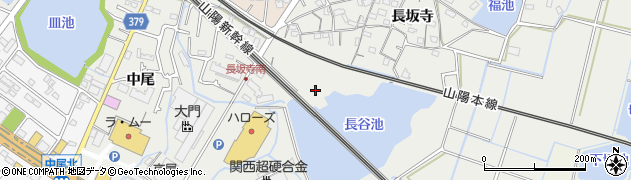 兵庫県明石市魚住町長坂寺278周辺の地図