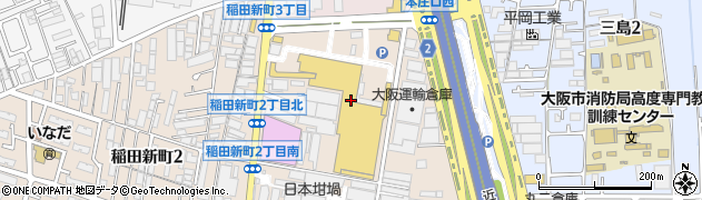 フレスポ東大阪周辺の地図