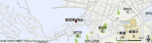 静岡県湖西市新居町内山12周辺の地図