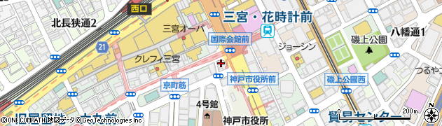 アンベリール 三宮(Embellir)周辺の地図