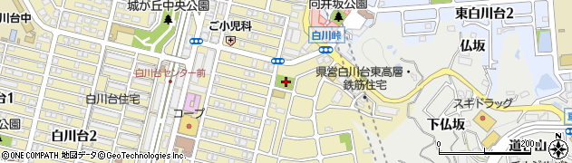 鈴松公園周辺の地図