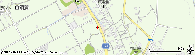 静岡県湖西市白須賀3337周辺の地図