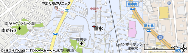三重県津市垂水776-1周辺の地図