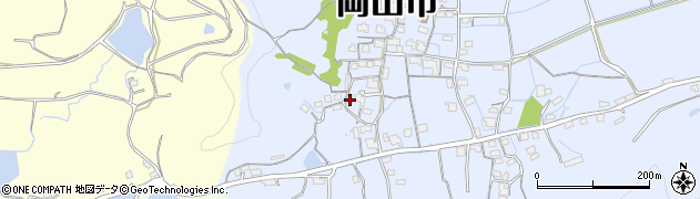 岡山県岡山市北区富原787周辺の地図