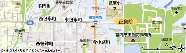 奈良県奈良市今小路町31周辺の地図
