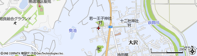 静岡県牧之原市大沢506-18周辺の地図