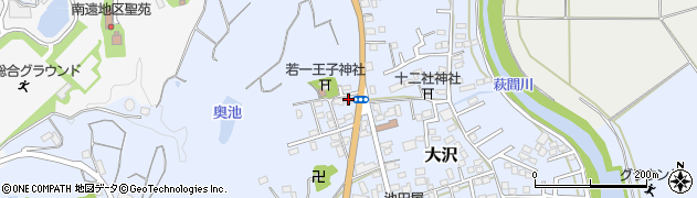 静岡県牧之原市大沢512周辺の地図